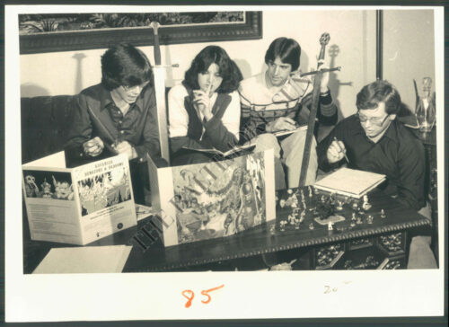1980s gamers playing Dungeons & Dragons